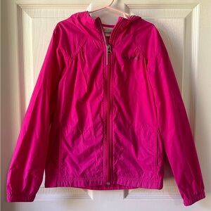 Columbia Girls Youth Small Nylon Raincoat